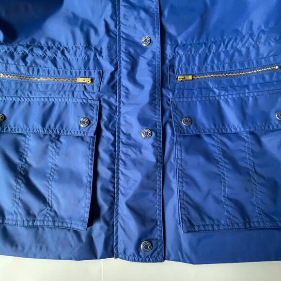 Peter Millar Women Nylon Utility Jacket Lightweight Waterproof Blue M EUC - Picture 6 of 13